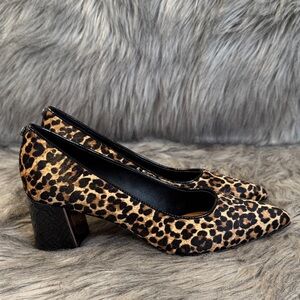Donald J. Pliner Leopard Print Heels Size 7